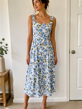 joie ashleena silk dress Ashleena Silk Dress Joie JOIE Dress Women's Size Red And White Ashleena Pleated Floral